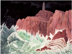 Sammunut majakka (&copy; Johanna Kiivaskoski)